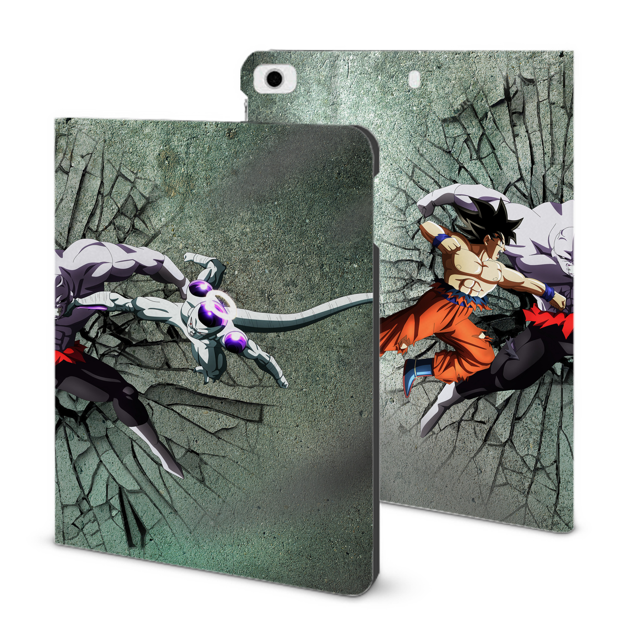 （画像用） ドラゴンボール DRAGON BALL IPad ケース ブック型 PUレザー TPU 耐衝撃 軽量 薄型 ペン収納なし 全面保護 IPad 各モデル対応